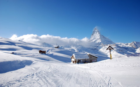 Snow landscape photo